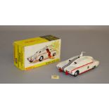 Dinky 105 'Captain Scarlet' Maximum Security Vehicle in white with red base and stripes,