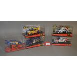 Five SCX cars: 13050; 61360; 60080; 60790; 60140. All boxed, overall appear E.