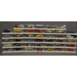 40 x Solido Age d'or diecast models, cars and commercial vehicles. Boxed and E.