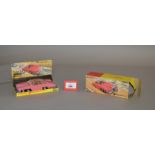 A boxed Dinky Toys 100 Lady Penelope's FAB 1, generally G with Lady Penelope figure loose in car,