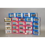 OO gauge, 24 x rolling stock by Hornby, Dapol and similar. Boxed and overall appear VG-E.