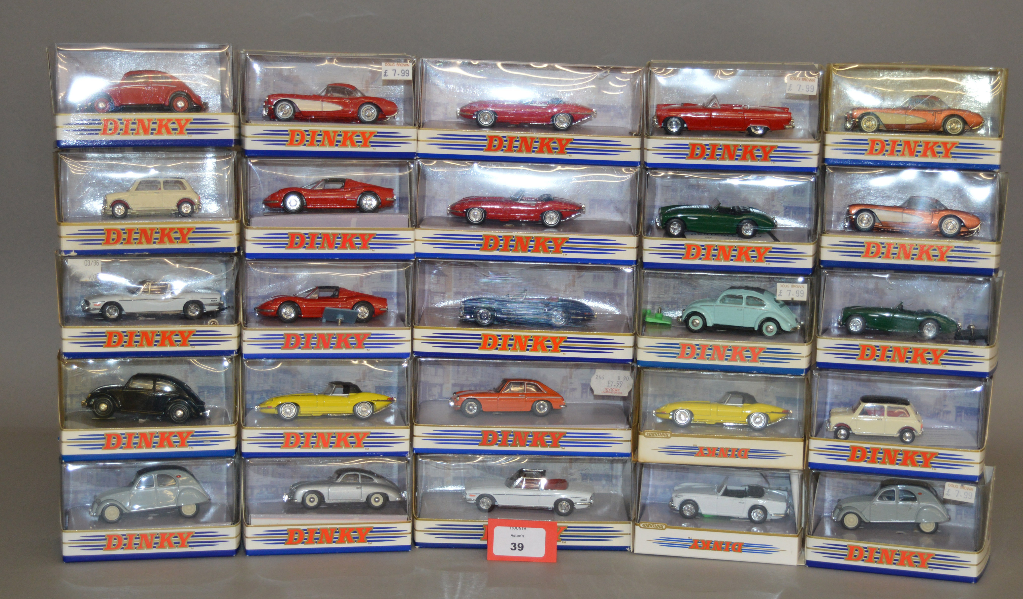 20 x Matchbox Dinky diecast models. Boxed, but have been opened. G-E.