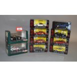 10 x 1:43 scale diecast models: seven Bang; two DetailCars; one Shell Collezione Classico.