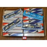 Fifty seven Lledo diecast model sets each containing three models, includes one 'KLM',