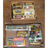 A quantity of assorted diecast models by Matchbox, Dinky, Corgi and Lledo,