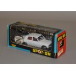 Triang Spot On 309 'Z Cars' Ford Zodiac in white with spun hubs,