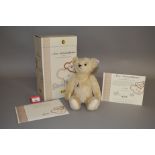 Steiff Anna the Friendship Bear, blond, 30 cm, ltd.ed. 1368/2005. VG, boxed with certificate.