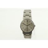 OMEGA - A 1970's stainless steel OMEGA Geneve manual-wind gents wristwatch with silvered dial,