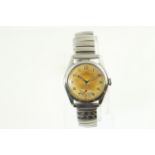 ROLEX - An early 1950's stainless steel ROLEX Oyster Precision manual-wind gents wristwatch,