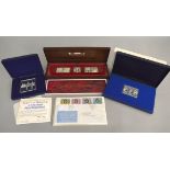 The Queens Official silver ingot of an Official Birthday Parade and a Silver Jubilee (box and