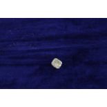 A HRD certificated loose cushion cut diamond, approx diamond weight 0.