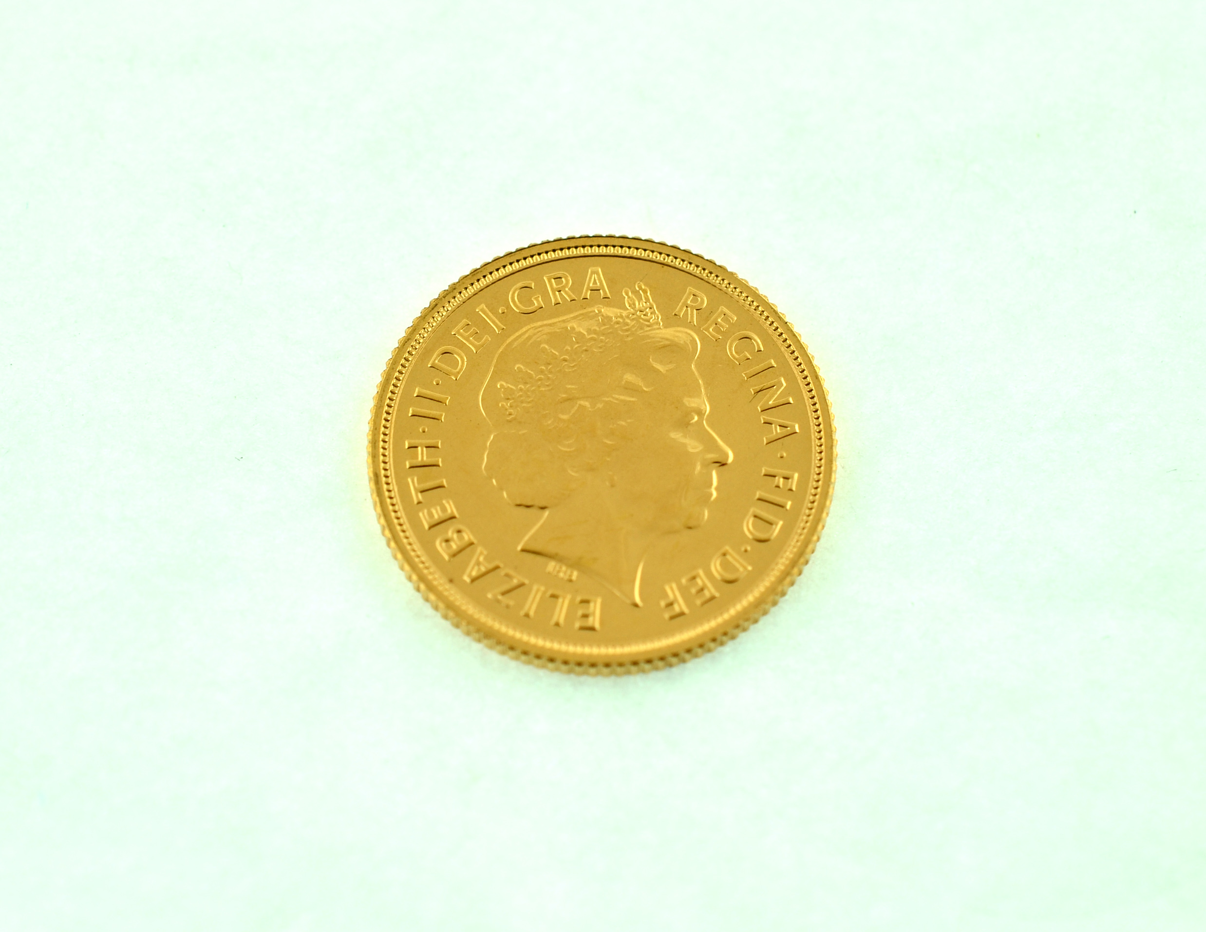 A 2015 full gold sovereign. - Image 2 of 2