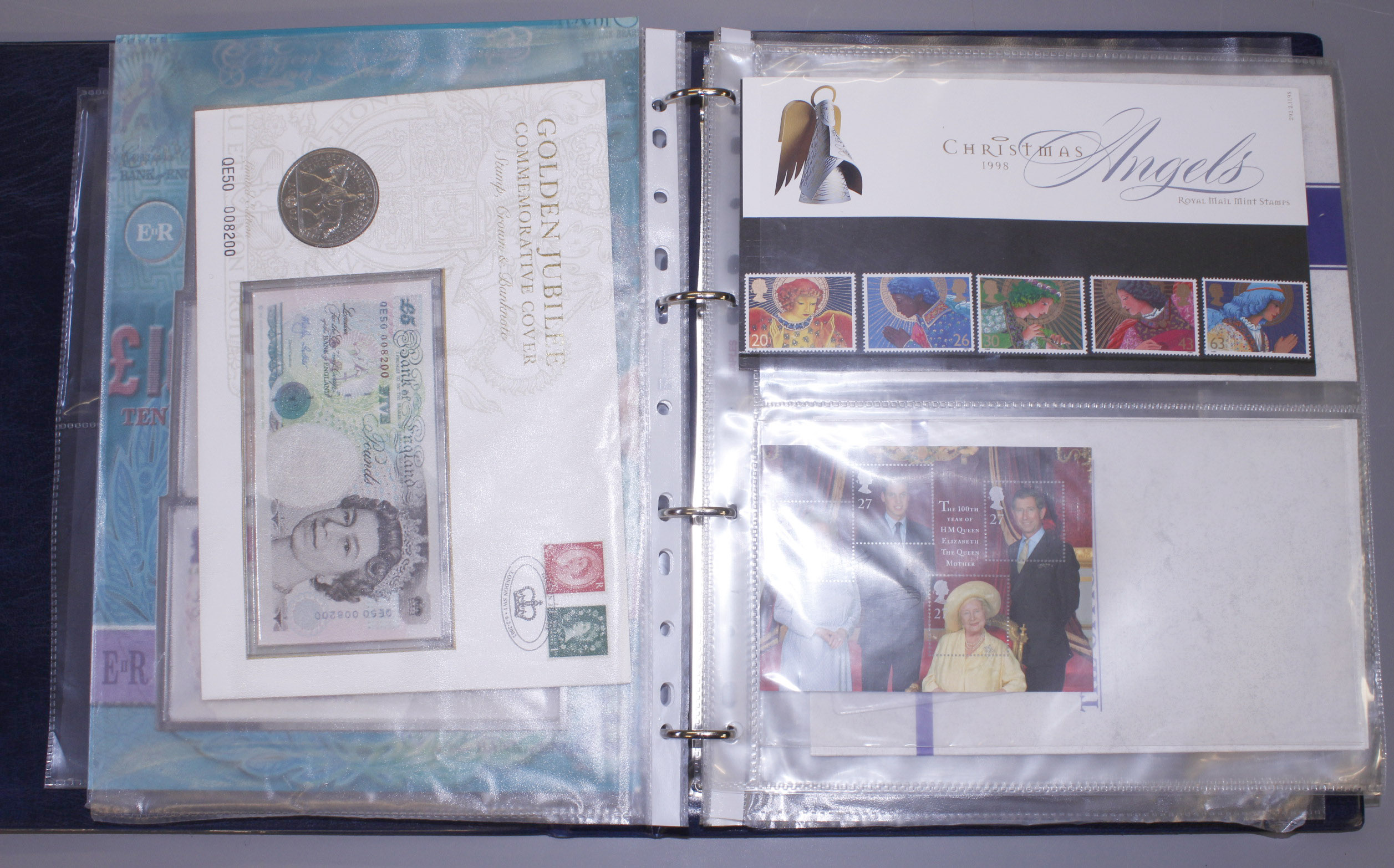 A folder to include a quantity of modern coins, notes & medallions, - Image 6 of 12