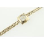 A 9ct H/M ladies TIMOR wristwatch, manual-wind 17 jewel Incabloc working movement,