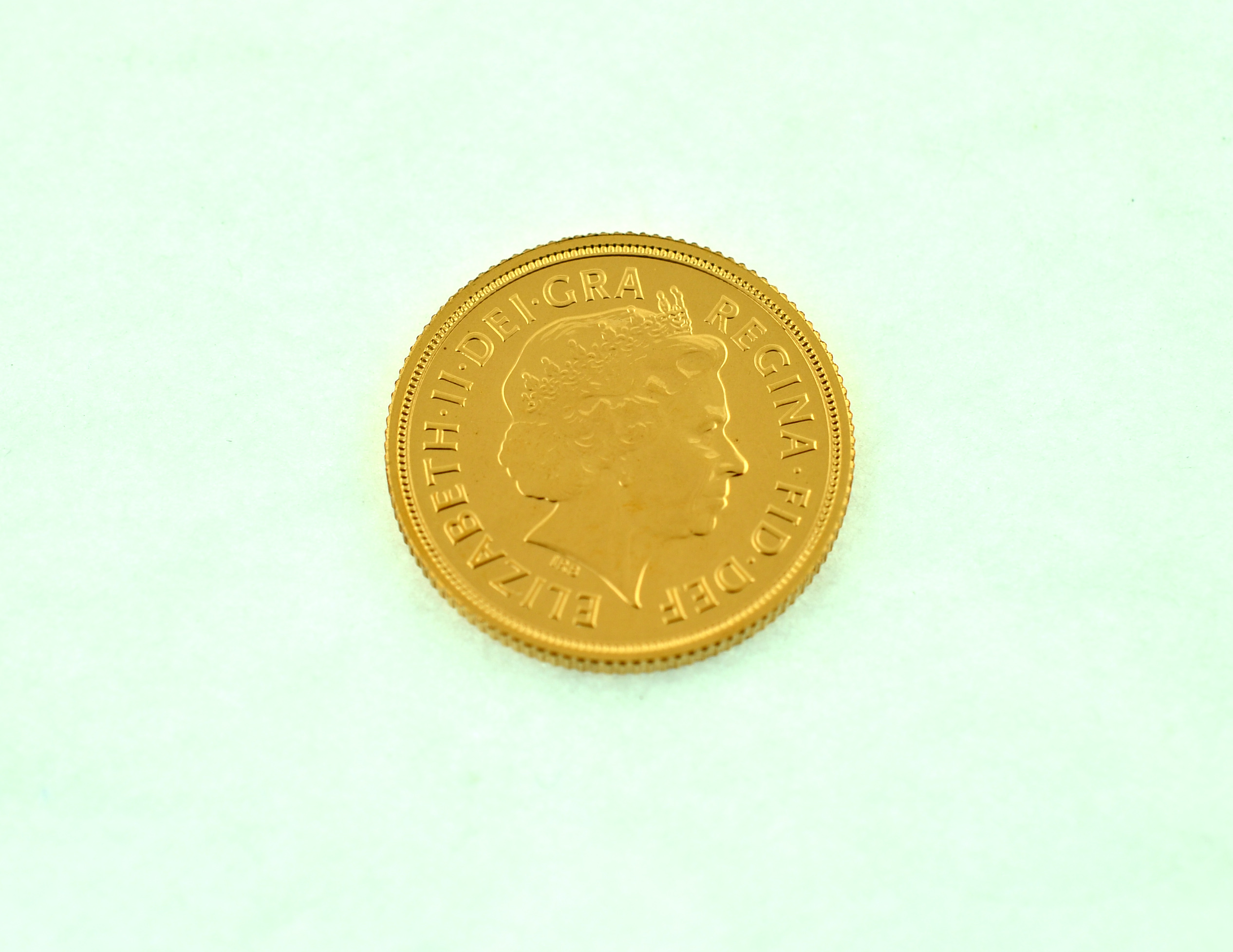 A 2015 full gold sovereign. - Image 2 of 2