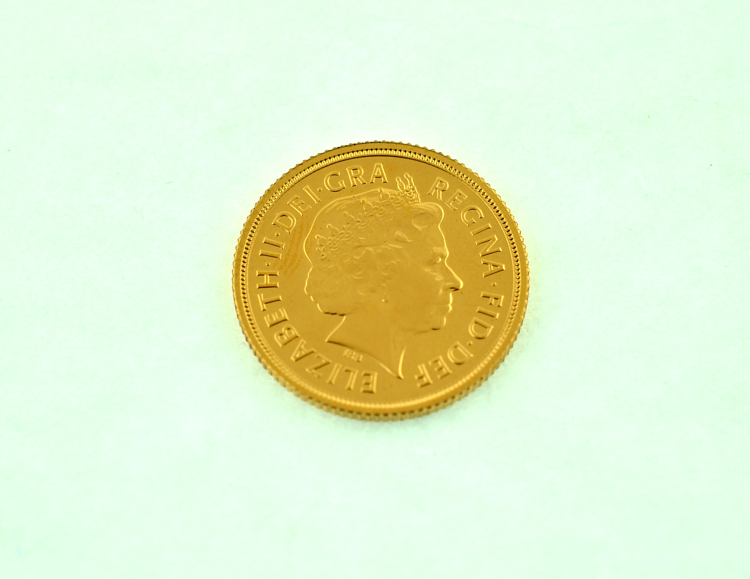 A 2015 full gold sovereign. - Image 2 of 2