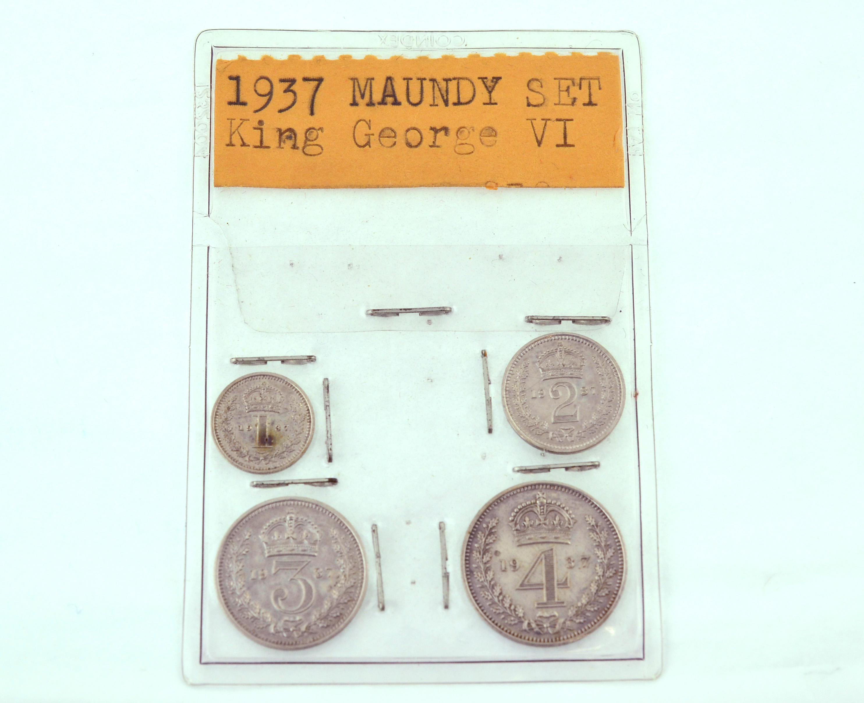 A 1937 maundy set (uncased)