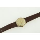 A 9ct H/M Automatic MARVIN gents wristwatch, working 25 jewel swiss movement,