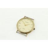 An Accurist gents Quartz watch head, stamped 375, not working, approx gross weight 19.