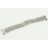 ROLEX - A ROLEX stainless steel Oyster bracelet, end links detached,