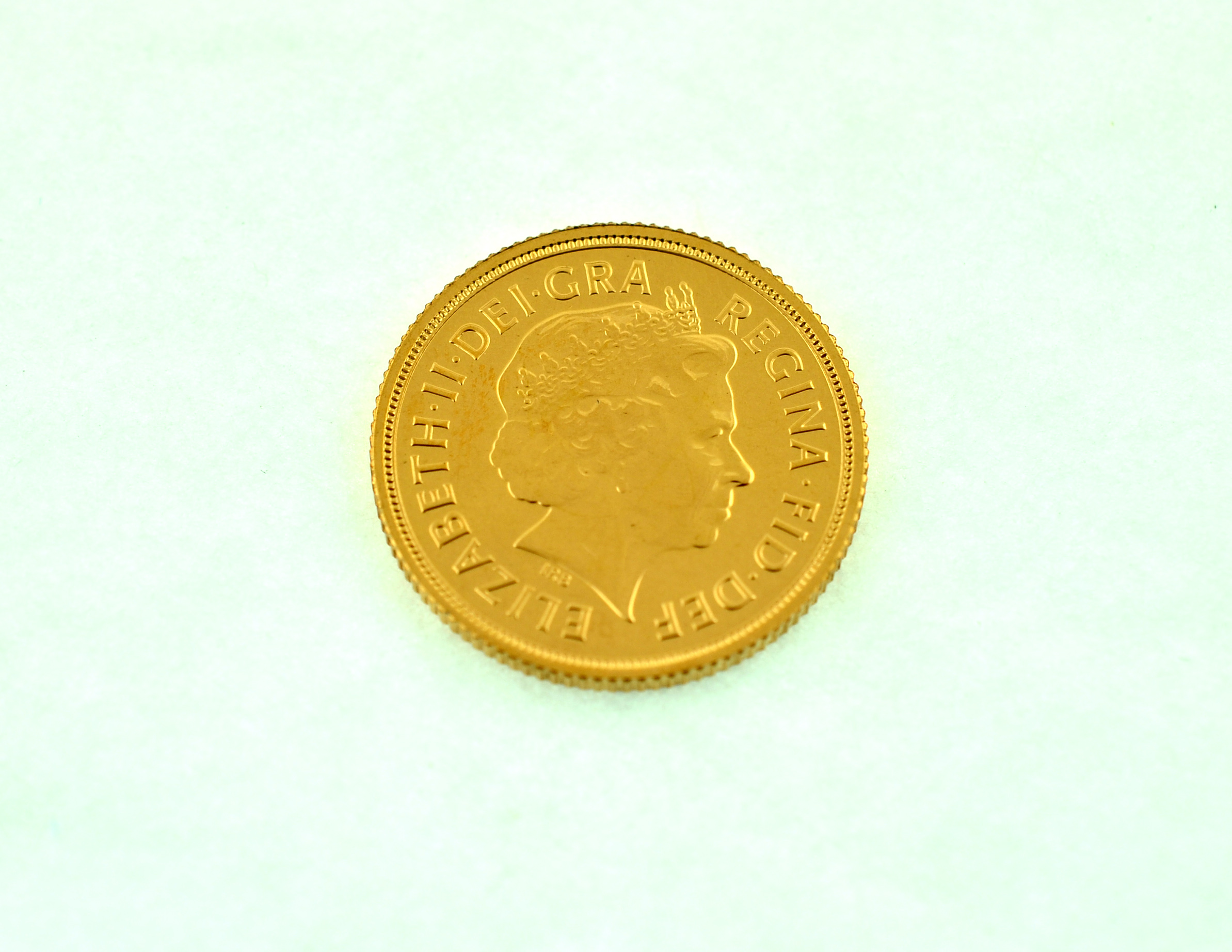 A 2015 full gold sovereign. - Image 2 of 2