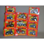 11 x Britains 1:32 scale diecast agricultural models, including Ford,