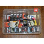 A good quantity of diecast models, mostly 1:76 railway scale, by Oxford, Corgi Trackside,