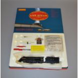 Live steam, OO gauge. Hornby R2368 4-6-2 LNER 'Golden Fleece' locomotive. Boxed and E.