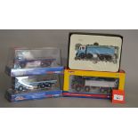 Four Corgi 1:50 scale diecast model Tippers and Marques of Distinction: CC10602 Premium Edition