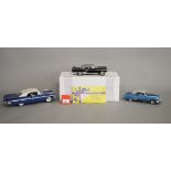 Two boxed Franklin Mint diecast models in 1:24 scale,