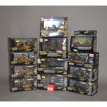 11 x Unimax Forces of Valor diecast models, mostly 1:32 scale dioramas. Boxed and E.