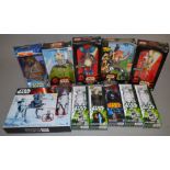 11 x Hasbro Star Wars large size action figures,