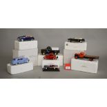 A selection of diecast models including Chevrolet,