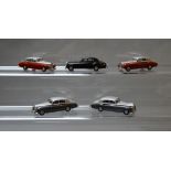 Five unboxed Lledo Pre-production prototype SL89 Rolls Royce Silver Cloud resin car models,