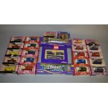 25 x Cadbury related diecast models, mostly Corgi but includes one Majorette set.