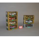 Seven boxed 'Vitesse' (Portugal) diecast Ferrari 308 GTB model cars in 1:43 scale, all different,