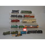 OO gauge. 12 x unboxed locomotives by Hornby and similar. Conditions vary from P-G.