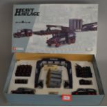 A boxed Corgi 18005 Pickfords Industrial Scammell Constructor x 2 with Trailer,