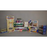 Seven boxed diecast models by Corgi,