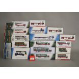 Twenty one boxed Eddie Stobart diecast models in 1:76 scale produced by Atlas Editions including