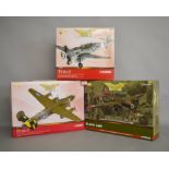 Three Corgi Aviation Archive diecast aircraft: US333309 Flight Line Collection B-17G-30 42-31909;