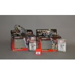 Two Hasbro Transformers Dinobots: Jungle Warrior Sludge; Commander Grimlock.