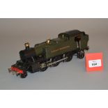 O Gauge. An electric kit-built 2-6-2 GWR locomotive '6153' in green/black.