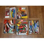An excellent quantity of unboxed playworn diecast models, to include Matchbox, Dinky,