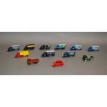 Twelve assorted unboxed Lledo pre-production metal and plastic models,