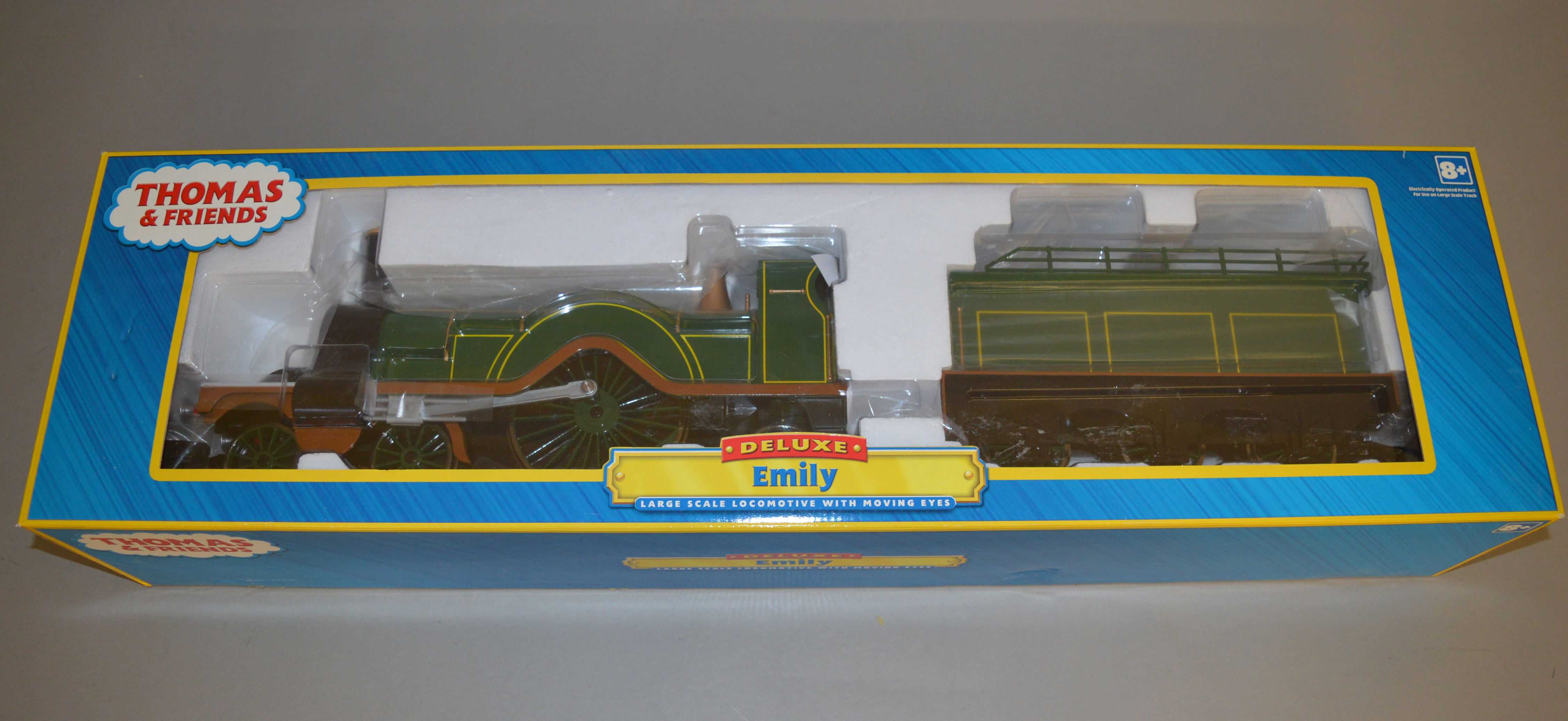 G gauge. Bachmann Thomas and Friends Deluxe Emily locomotive. Boxed and E.