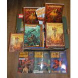 A good quantity of Games Workshop publications, including Warhammer 'Game of Fantasy Battles' books,