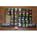 Forty boxed Onyx 1:43 scale diecast racing car models,