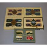 A Lledo Pre-Production boxed set containing four 'Harrods' models,