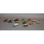 Twelve unboxed Lledo pre-production metal and plastic Packard Delivery Van models,